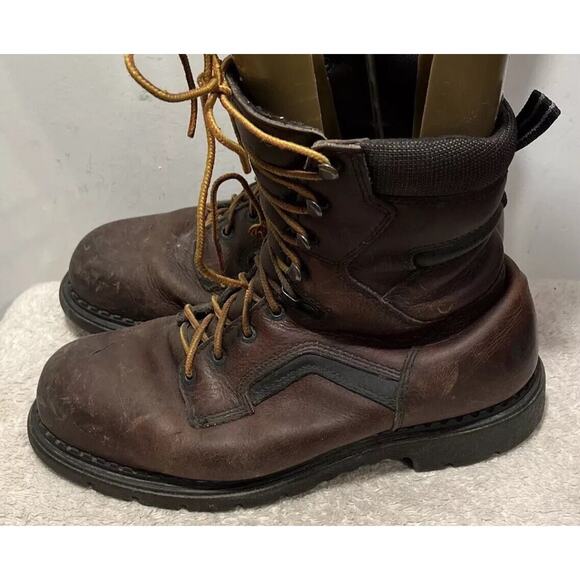 Red Wing 2238 Tall Steel Toe Brown Work Boots Mens 10 H Leather main image 12